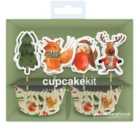 Christmas Woodland Cupcake Cases Kit 24 per pack