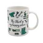 My Botanical Garden The Shed Is My Happy Place Mug