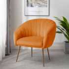 Artemis Home Helena Accent Chair - Orange