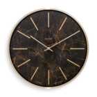 Acctim Luxe Quartz Brass Wall Clock