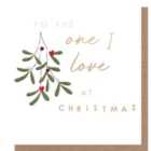 Caroline Gardner One I Love Christmas Card