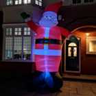 4m Outdoor Giant Inflatable LED Santa Christmas Decoration