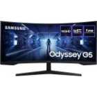 EX DISPLAY Samsung Odyssey G5 LC34G55TWWRXXU QHD 34" Curved Gaming Monitor