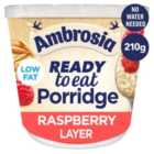 Ambrosia Ready to Eat Porridge Pot with Raspberry Layer 210g