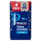 Princes Tuna Chunks In Brine (4x145g) 4 x 105g