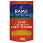 Rajah Spices Mild Caribbean Curry Powder 100g