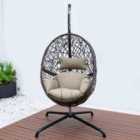 East Hiko Swing Chair With Stand