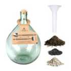 Esschert Design Terrarium Bottle 15L Kit Inc Funnel, Gravel, Soil, Charcoal