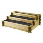 Cerland Angelic 3 Tiered Raised Bed with Lining