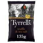 Tyrrells Truffle & Sea Salt Crisps, 135g