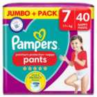 Pampers Premium Protection Nappy Pants Size 7, 40 Nappies Jumbo+ Pack 40 per pack