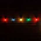 10 LED 4.5m Premier Indoor Outdoor Connectable Festoon Christmas Lights in Multicoloured