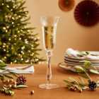 Traditional Ribbed Champagne Flute