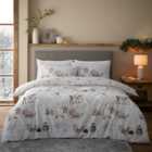 Catherine Lansfield Winter Animals 100% Brushed Cotton Duvet Cover & Pillowcase Set