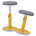 Leitz Ergo Cosy Active Sit-stand Ergonomic Stool, Warm Yellow