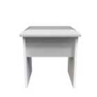 Ready Assembled Fourisse Dressing Table Stool - White