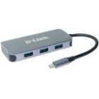 D-Link DUB-2335 6-in-1 USB-C Hub with HDMI/Gigabit Ethernet/Power Delivery