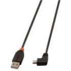 Lindy 0.5m Usb 2.0 Cable Type A To Mini-b 90 Degree Right Angle