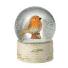 Christmas Robin Snow Globe