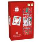 Novelty Christmas Crackers 8 per pack