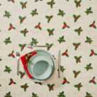 By The Metre Holly Natural PVC