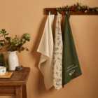Set of 3 Spruce Cones Tea Towels