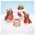 Christmas Robin Charity Card Pack 8 per pack