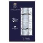 Silver Tom Smith Christmas Crackers 8 per pack