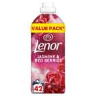 Lenor Fabric Conditioner Jasmine & Red Berries 42 Washes 1386ml