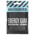 BLOCKHEAD Energy Gum, Sugarfree Peppermint with Caffeine + Vitamins 16.45g