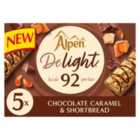 Alpen Delight Cereal Bars Chocolate Caramel & Shortbread 5 x 24g