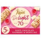 Alpen Delight Cereal Bars White Chocolate, Raspberry & Shortcake 5 x 19g