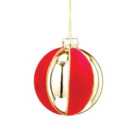 Red & Gold Christmas Bauble