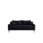 Out & Out Original George 3 Seater Sofa - Devon Jet