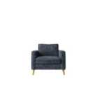 Out & Out Original Jefferson Armchair - Madrid Charcoal
