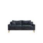 Out & Out Original George 3 Seater Sofa - Madrid Charcoal