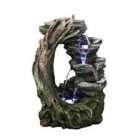 Tranquility Open Crystal Falls Mains Powered Water Feature