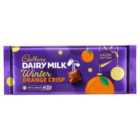 Cadbury Dairy Milk Winter Orange Crisp Milk Chocolate Bar 360g