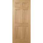 LPD Doors Regency 6P Pre-finished Oak Doors 610 X 1981
