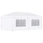 Outsunny 3x6 m Pop Up Gazebo with Sides and Windows
