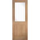 LPD Doors Belize 1L Unfinished Oak Doors 826 X 2040