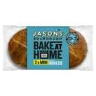Jason's Bake at Home Mini White Boules 2x 250g 500g