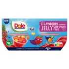 Dole Mixed Fruit Strawberry Jelly, 4x93g