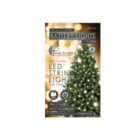 240 Warm White LED Battery Operated Christmas Lights with Timer