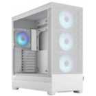 EXDISPLAY Fractal Pop XL Air RGB White Full Tower Tempered Glass PC Case