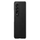 Samsung Galaxy Z FOLD 4 Leather Cover Black Official