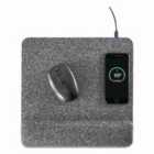 Allsop PowerTrack Plush Wireless Charging Mouse Pad