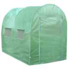 MonsterShop Green Thick PE Cover 6.6 x 13.1ft Polytunnel Greenhouse