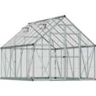 Palram Octave Harmony Silver Polycarbonate 8 x 12ft Greenhouse