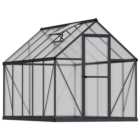 Palram Canopia Mythos Grey Polycarbonate 6 x 10ft Greenhouse